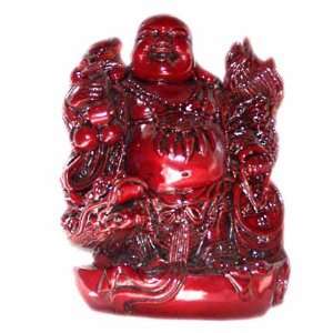  Traveling Soapstone Buddha with Dragon and Wishes 