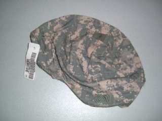 US Military Army ACU Helmet Cover ACH MICH w/ IR Tabs and Flap * NWT 