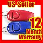 new dog clicker whistle trick behavior training red 