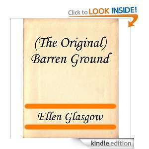 The Original) Barren Ground (1925) Ellen Glasgow  Kindle 