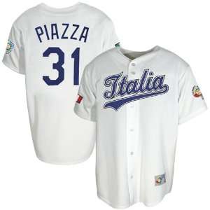  Majestic Italy 2006 World Baseball Classic #31 Mike Piazza 