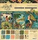 GRAPHIC 45 ~ TROPICAL TRAVELOGUE ~ 12x12 Paper Pad ~ New