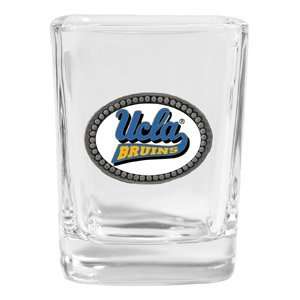 College 2 oz Glass   UCLA Bruins 