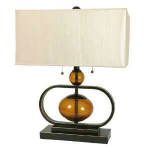  22 Antique Bronze Steel Table Lamp: Home Improvement