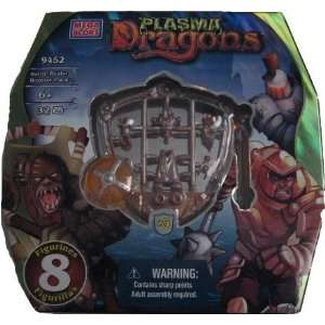   Mega Bloks 9452 Plasma Dragons Battle Realm Booster Pack: Toys & Games