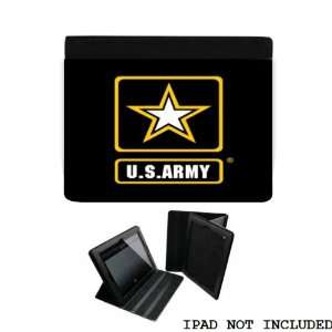  Army New Ipad 2 3 Leather and Faux Suede Holder Case Cover 