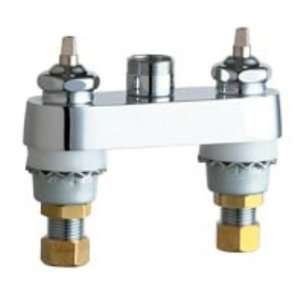  Chicago Faucet 895 LESSSPT&HDLXKCP Manual Sink Faucet with 