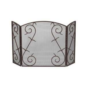  Quality Built Adams Fireplace Accessories 3 Panel 