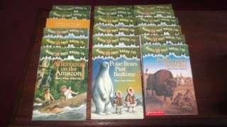 33 MAGIC TREE HOUSE BOOKS Lot   VG   HC + Research Guide  