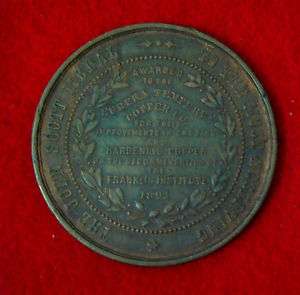 The Scott Medal awarded to Eureka Tempered Copper Co.  