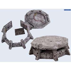  28mm Sci Fi Terrain Battlefield Bunker (1) Toys & Games