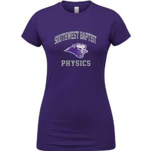  Southwest Baptist Bearcats Purple Womens Physics Arch T 