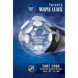  Toronto Maple Leafs 2007 08 5 x 8 Academic Weekly 