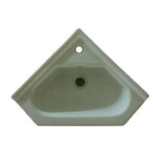   Biltmore Corner Ceramic Vanity Top in White CCW1