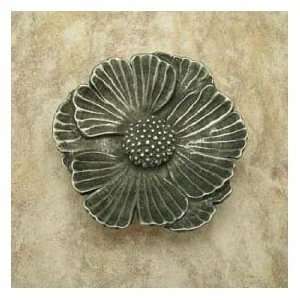   Home Cabinet Hardware 2234 Lg Lotus Flower Knob Black with Copper Wash