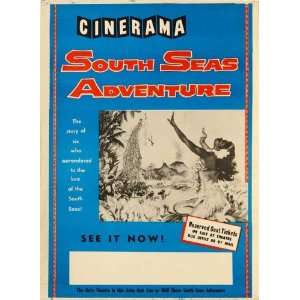  South Seas Adventure Movie Poster (11 x 17 Inches   28cm x 