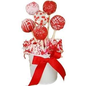  Valentines Day Mini Cake Pop Bouquet of 6 Kitchen 