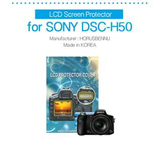   LCD Screen Protector for SONY DSC H50 / Top japanese material  