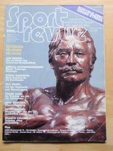 SPORT REVUE bodybuilding muscle/JOE WEIDER/Arnold 11 79  