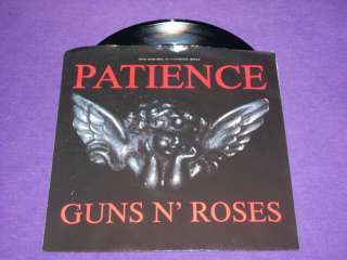 Guns N Roses Patience Rocket Queen Rare 7 45 RPM Vinyl & Picture 