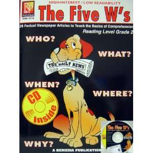  The Five Ws: Reading Level 3, CD and Activity Book 