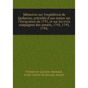   ; Louis Gabriel de,Bocous, Joseph Villeneuve Laroche Barnaud Books