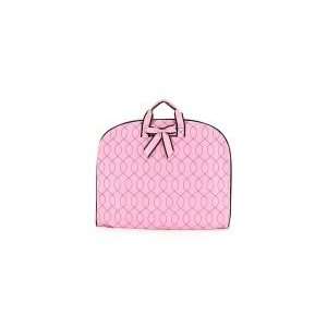  Belvah Pink Wave Quilted Solid Garment Bag Everything 
