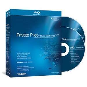 Virtual Test Prep for Private Pilot (Blu Ray Disk) [VTP 