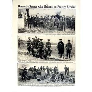  1915 16 WORLD WAR SOLDIERS CHRISTMAS DUG OUT BRITISH: Home 