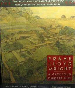 Frank Lloyd Wright A Gatefold Portfolio (Spiral bound)  