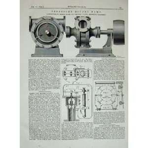  1875 Bennison Rotary Pump Machine Lassoe Safety Valave 