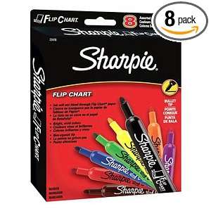  Flip Chart Markers Bullet Tip Eight Colors 8/Set: Camera 
