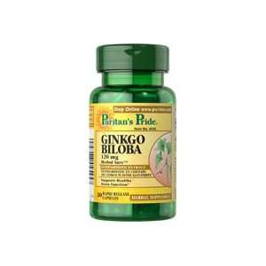 Ginkgo Biloba 120 mg  Trial Sizes 120 mg 30 Capsules 