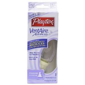    Playtex Baby VentAire ADVANCED Standard Bottle 6 OZ: Yellow: Baby