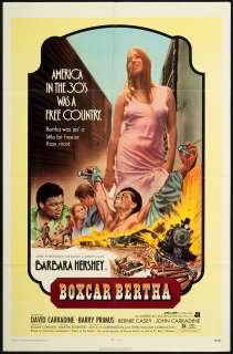 Boxcar Bertha 1972 Original U.S. One Sheet Movie Poster  