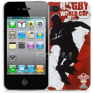  Ecell   TEAM WALES RUGBY WORLD CUP 2011 HARD BACK CASE 