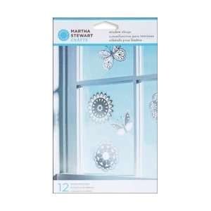  Doily Lace Window Clings 12/Pkg Arts, Crafts & Sewing