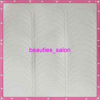 French Manicure Tip Guide Strip Nail Art Form Sticker  