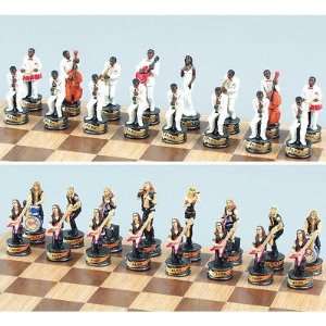  Rock & Roll Theme Chessmen: Toys & Games