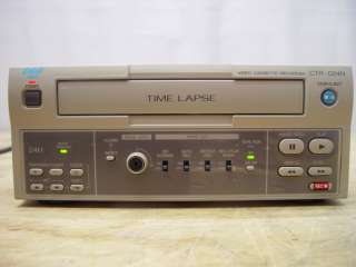 Chugai Time Lapse VCR Video Cassette Recorder CTR 024N  