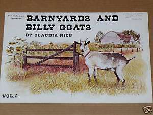 Barnyards & Billy Goats Claudia Nice Inscribed Scheewe  