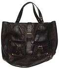 Mulberry Dark Brown Roxanne Tote Handbag and Dustbag L 18 H 17 D 7 