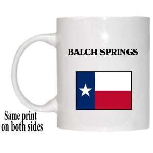  US State Flag   BALCH SPRINGS, Texas (TX) Mug: Everything 