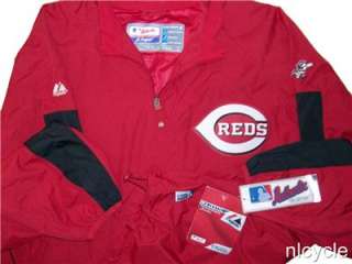   REDS MAJESTIC Authentic Collection MLB JACKET Cool Base 2XL NWT  