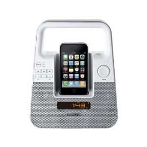    Memorex MI2601PWHT TagAlong Portable Boombox for iPod Electronics