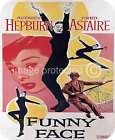 Funny Face Vintage Audrey Hepburn Movie MOUSE PAD