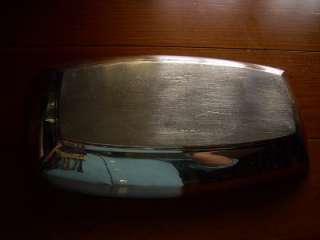 Tiffany & Co large Art Deco solid silver dish 14 oz Retailed by Asprey 