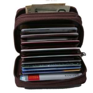   11 Credit Cards Slots / Cash / Coin Organizer Wallet 