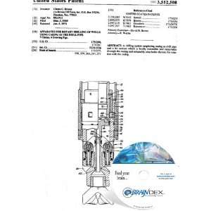   APPARATUS FOR ROTARY DRILLING OF WELLS USING CASING AS THE DRILL PIPE