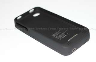 Brand New 2000 mAh External Battery Charger/chargable Case For iPhone 